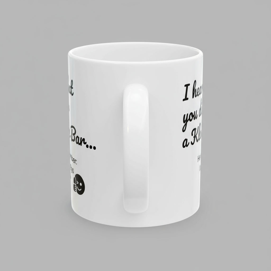 Funny Ceramic Mug - Perfect Gift for Coffee Lovers and Bar Enthusiasts