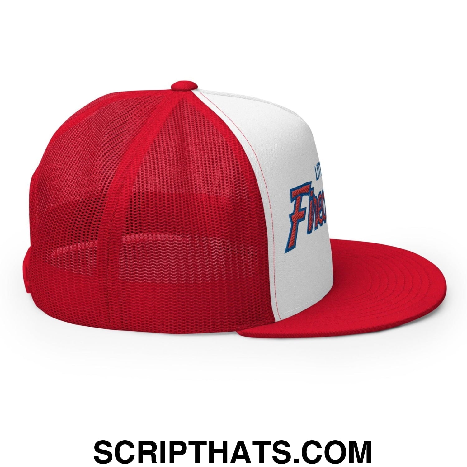 Little Miss Firecracker 4th of July Funny Snapback Trucker Hat