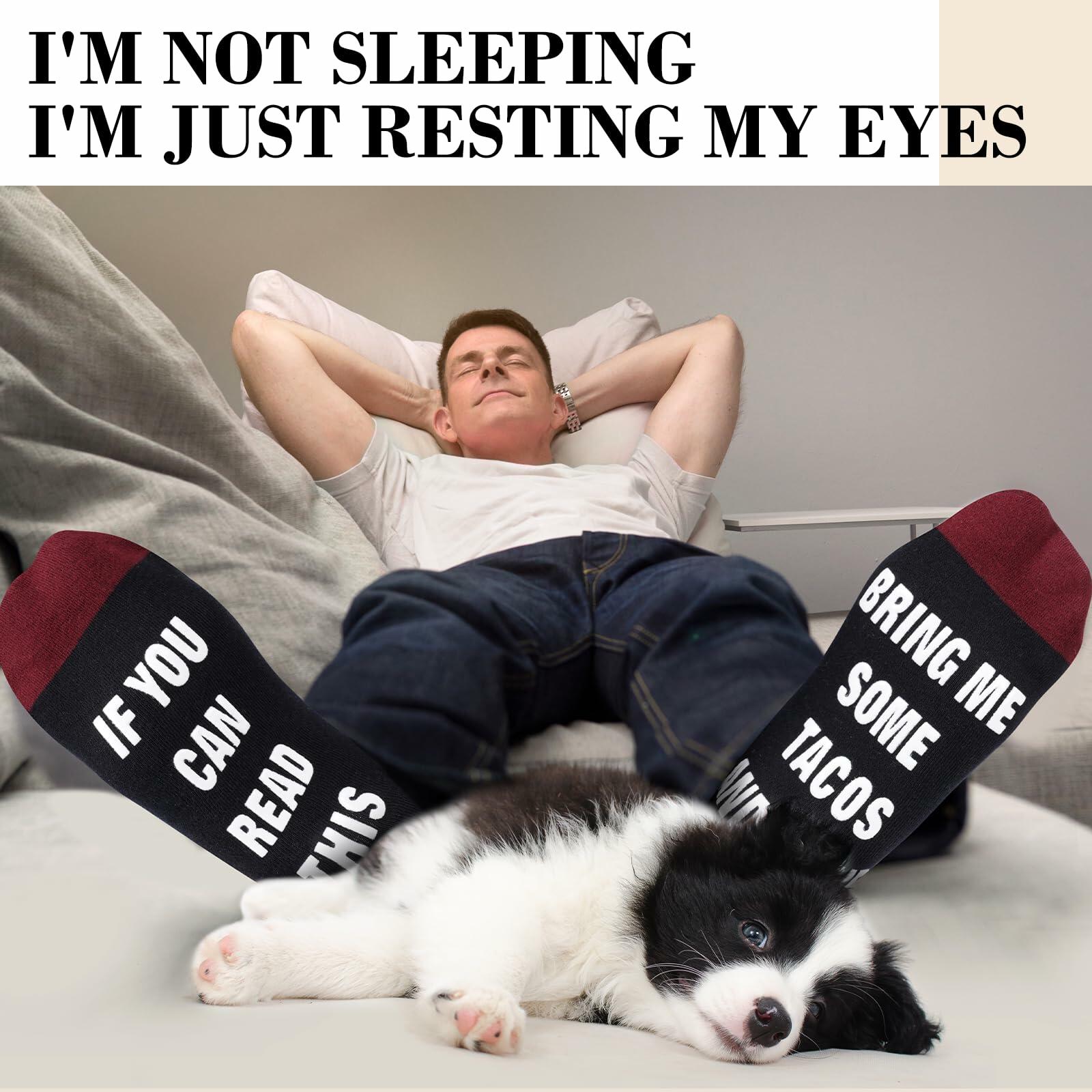 Funny Taco Socks Novelty Gift One Size Fits Most